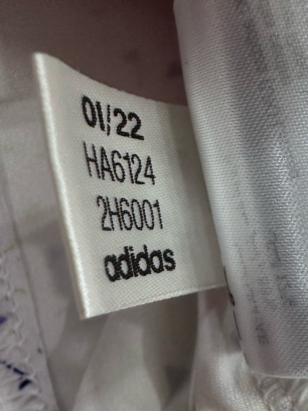 Adidas Golf Lakewood National Polo Men's XL Off White Flag Print Parley - Picture 10 of 10